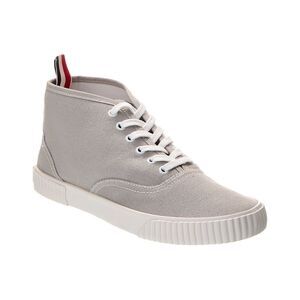 Thom Browne Heritage Mid-Top Canvas Sneaker, Grey